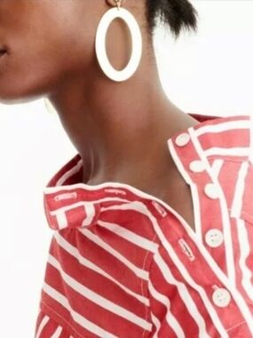 J.CREW cotton Blouse Size 0